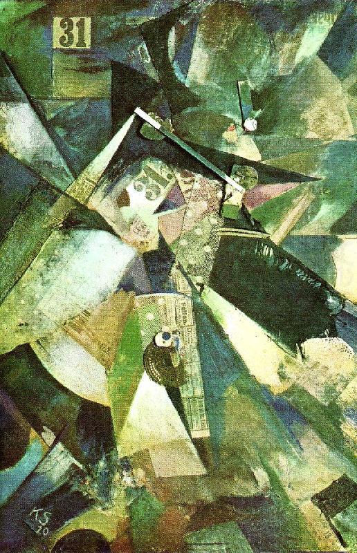 merzbild einunddreissig, Kurt Schwitters